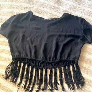 Black, size small top
